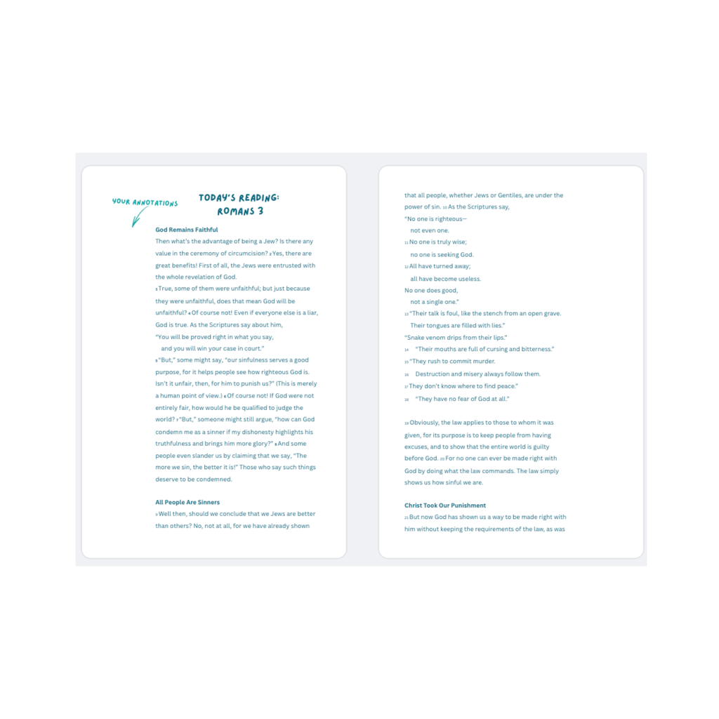 Romans All-In-One Bible Study Journal