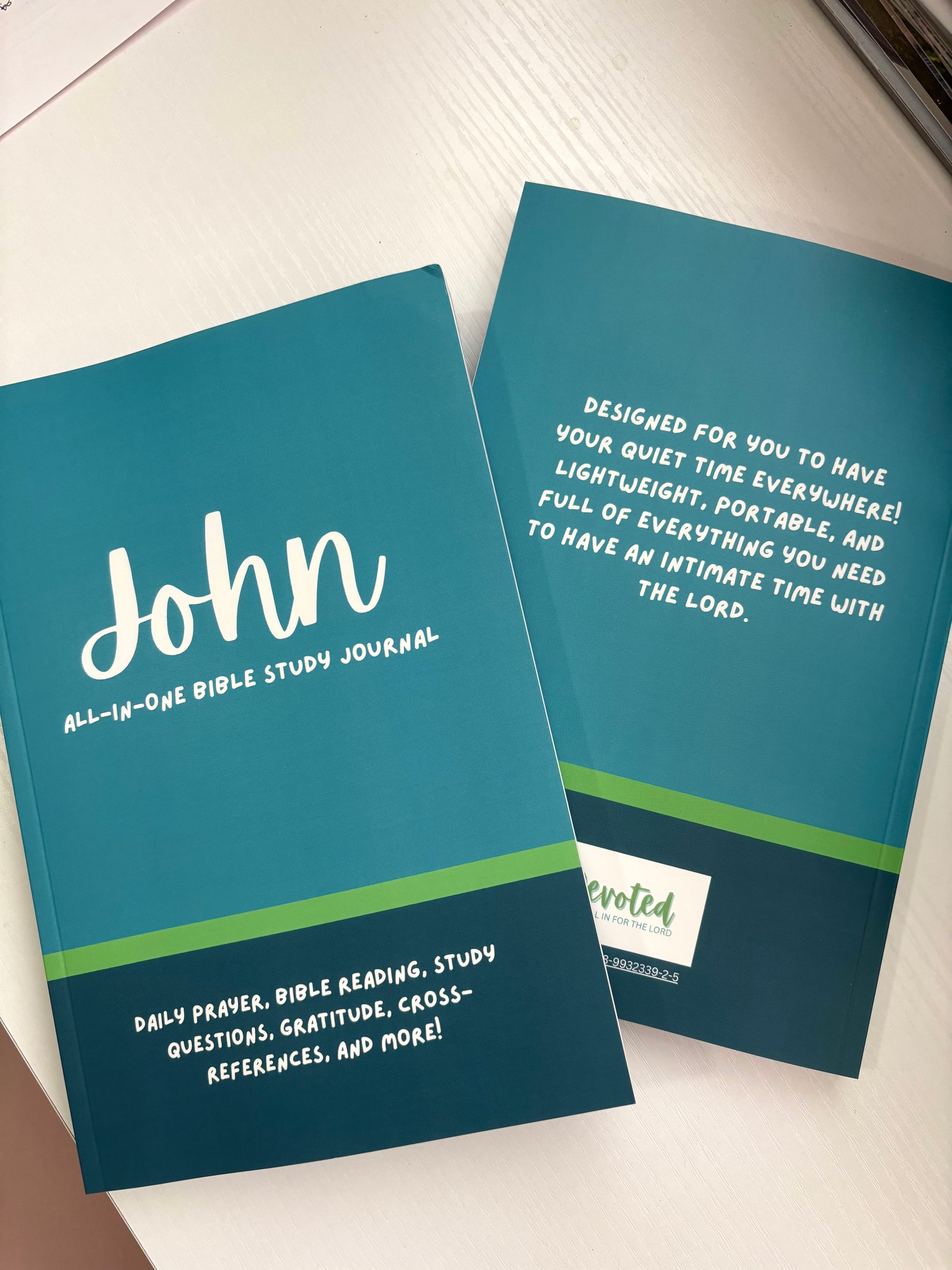 John All-In-One Bible Study Journal- All Your Bible Study Needs in One Book