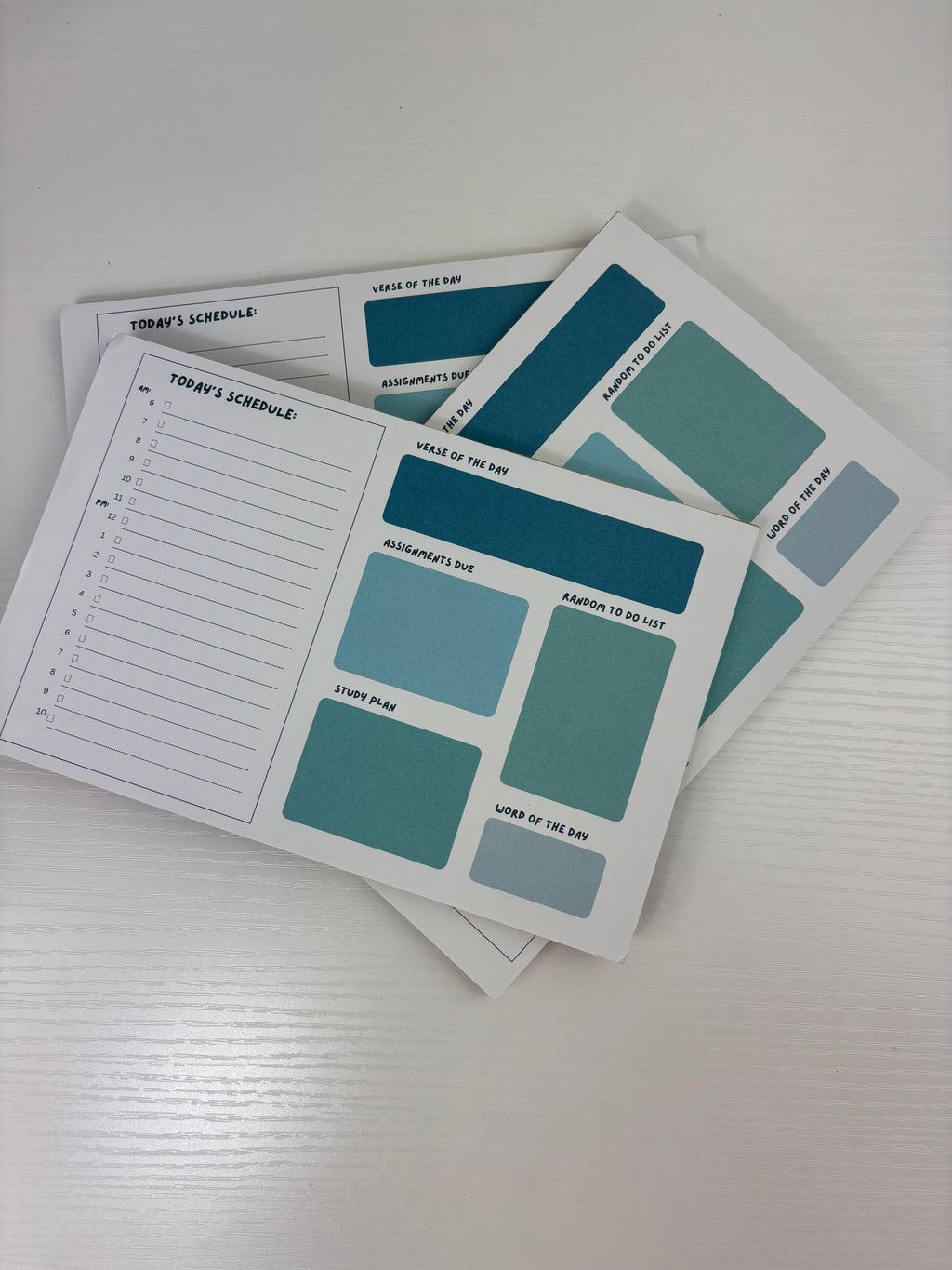 Daily Planner Notepad for College Students Growing in Their Faith
