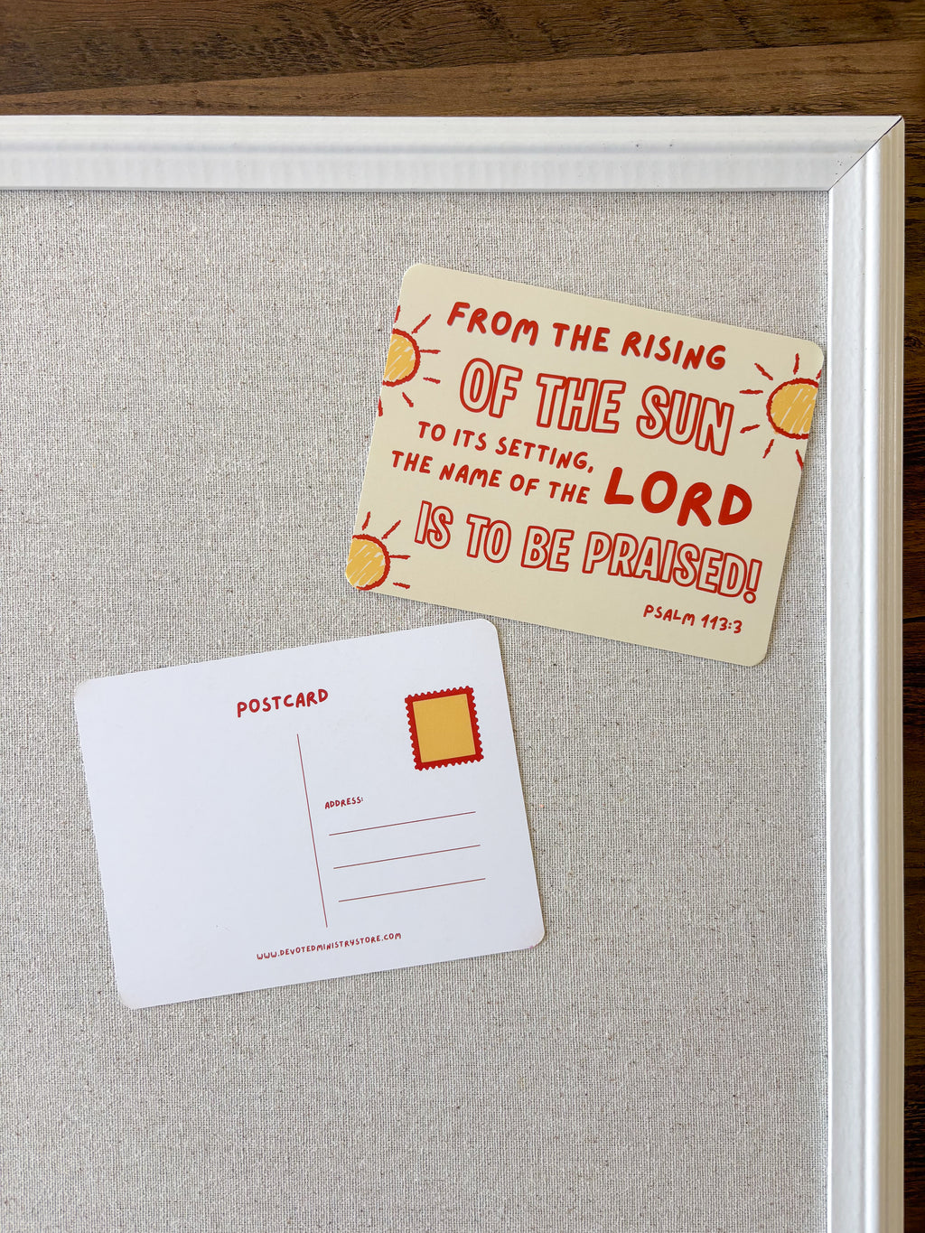 Praise the Lord Christian Postcard | Psalm 113:3
