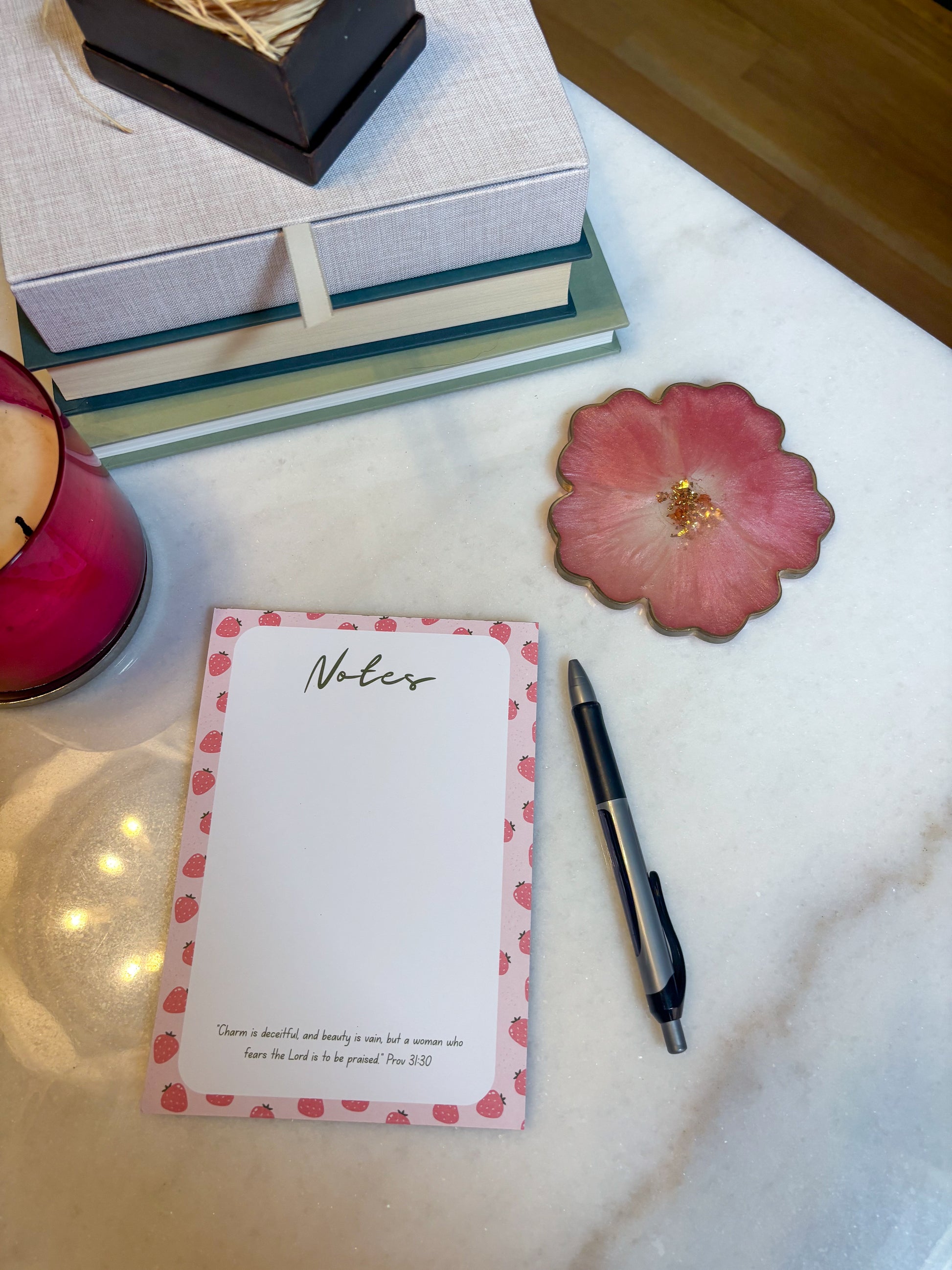 Proverbs 31 Christian Girl Notepad | Faith-Based Writing Pad