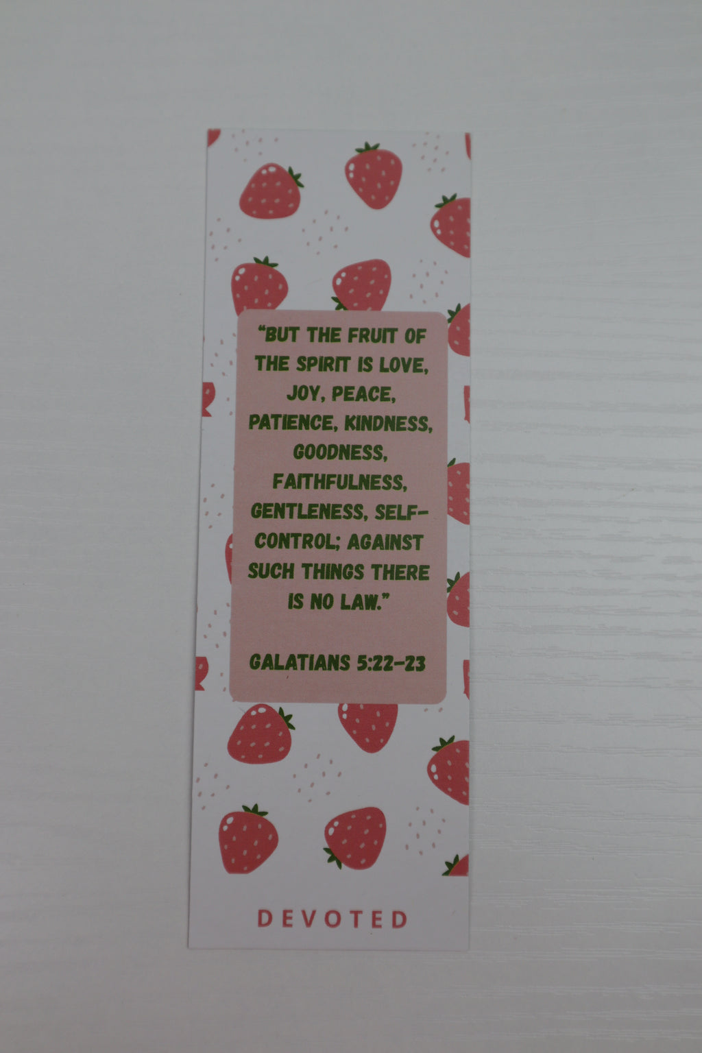 Patterned Bible Verse - Set of 3 Christian Bookmarks