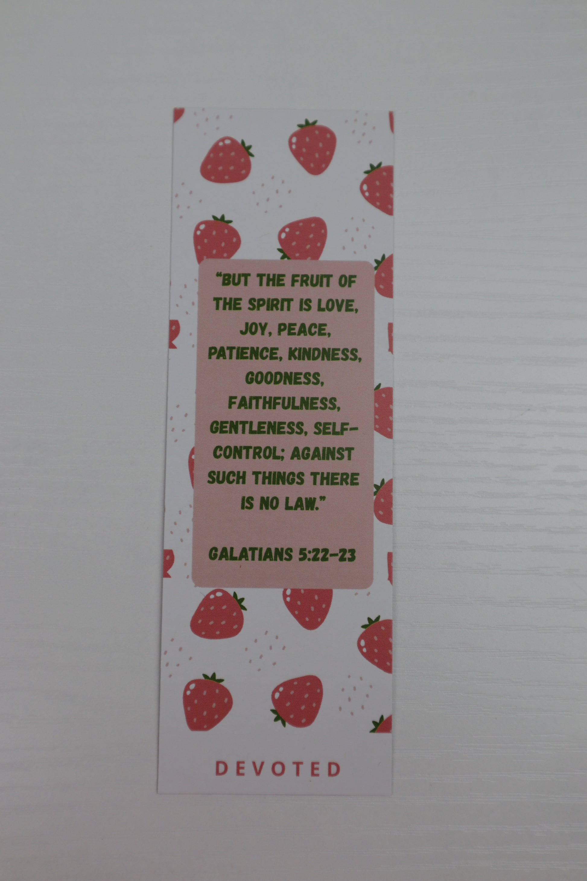 Patterned Bible Verse - Set of 3 Christian Bookmarks