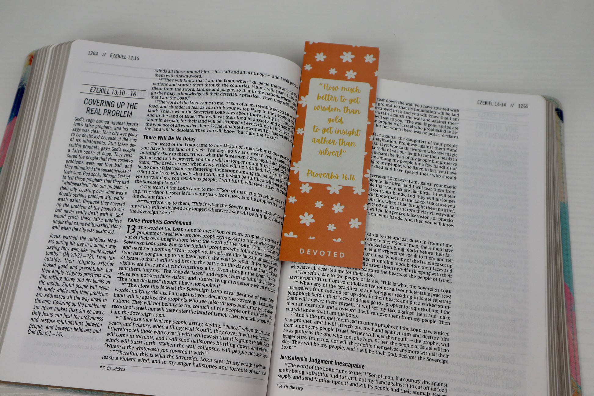 Patterned Bible Verse - Set of 3 Christian Bookmarks