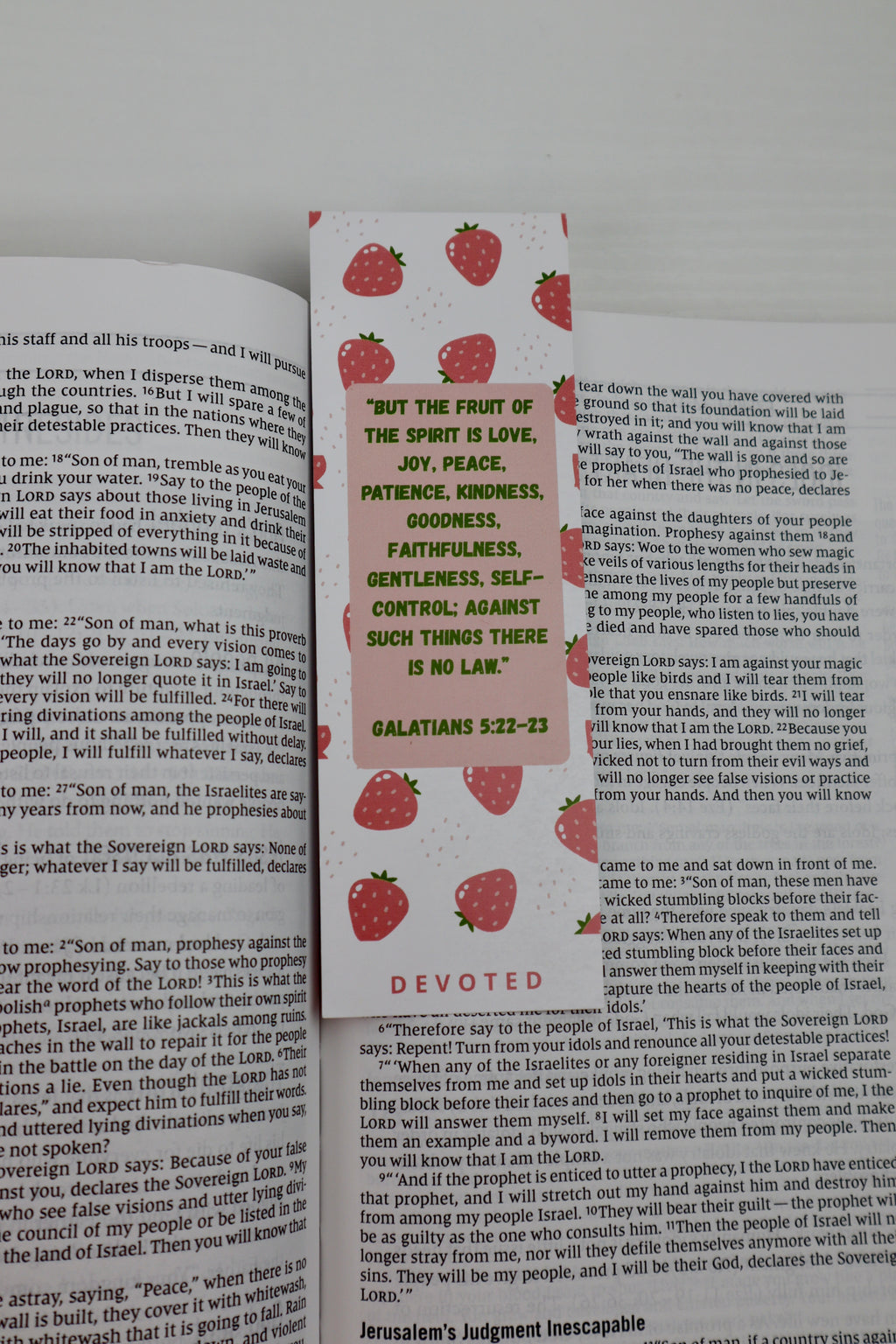 Patterned Bible Verse - Set of 3 Christian Bookmarks