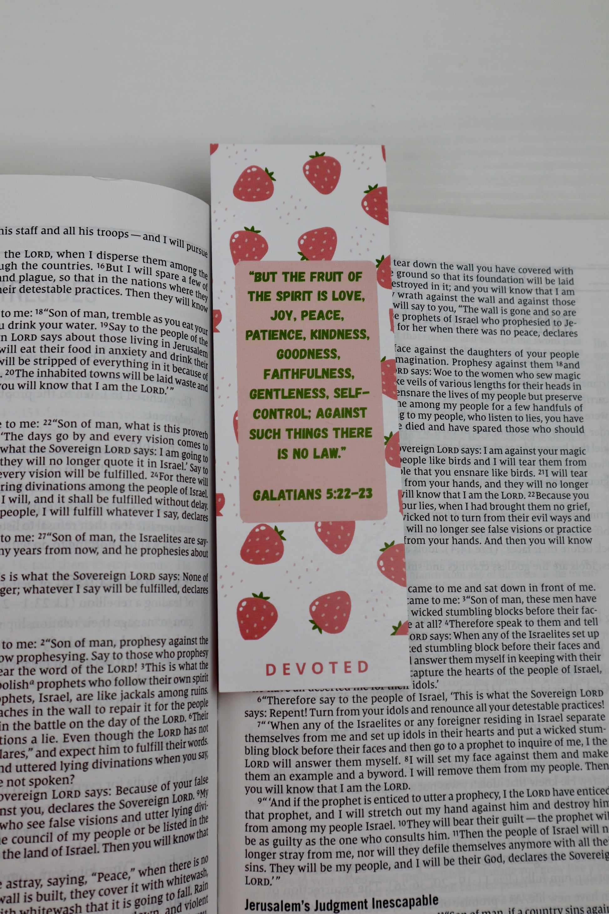 Patterned Bible Verse - Set of 3 Christian Bookmarks