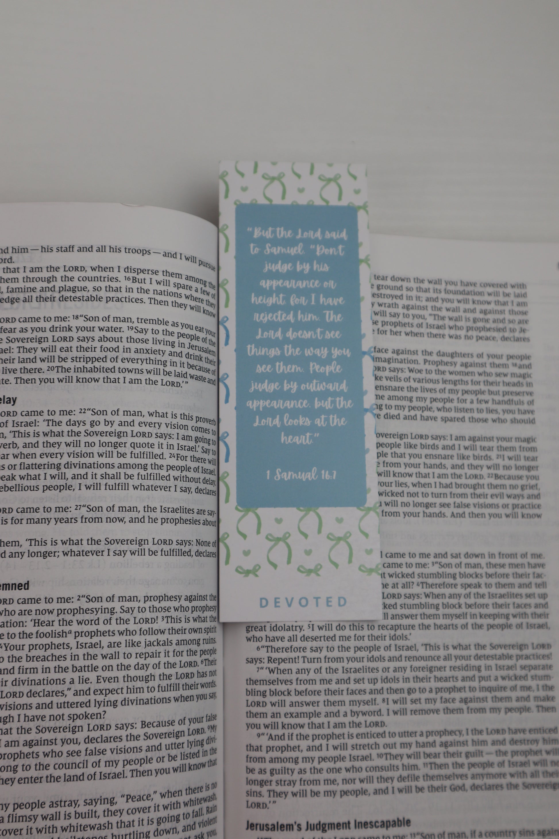 Patterned Bible Verse - Set of 3 Christian Bookmarks