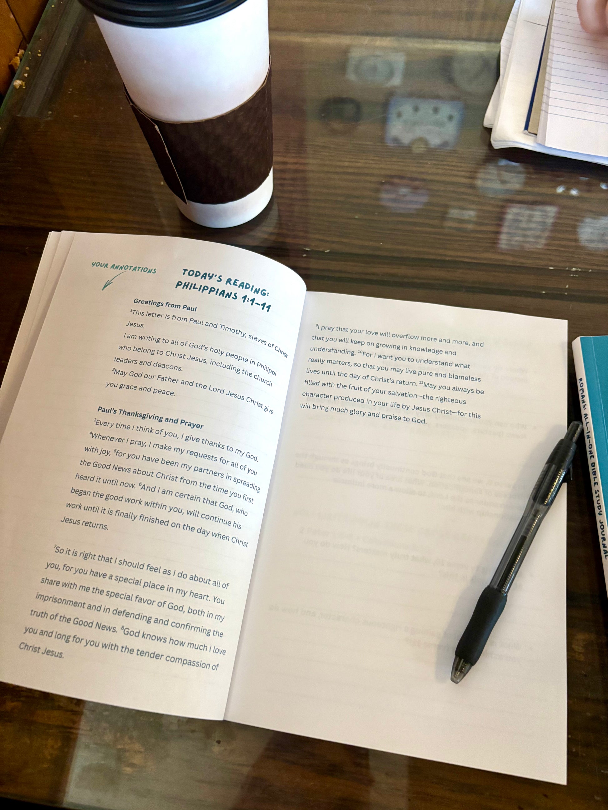 Philippians All-In-One Bible Study Journal- All Your Bible Study Needs in One Book