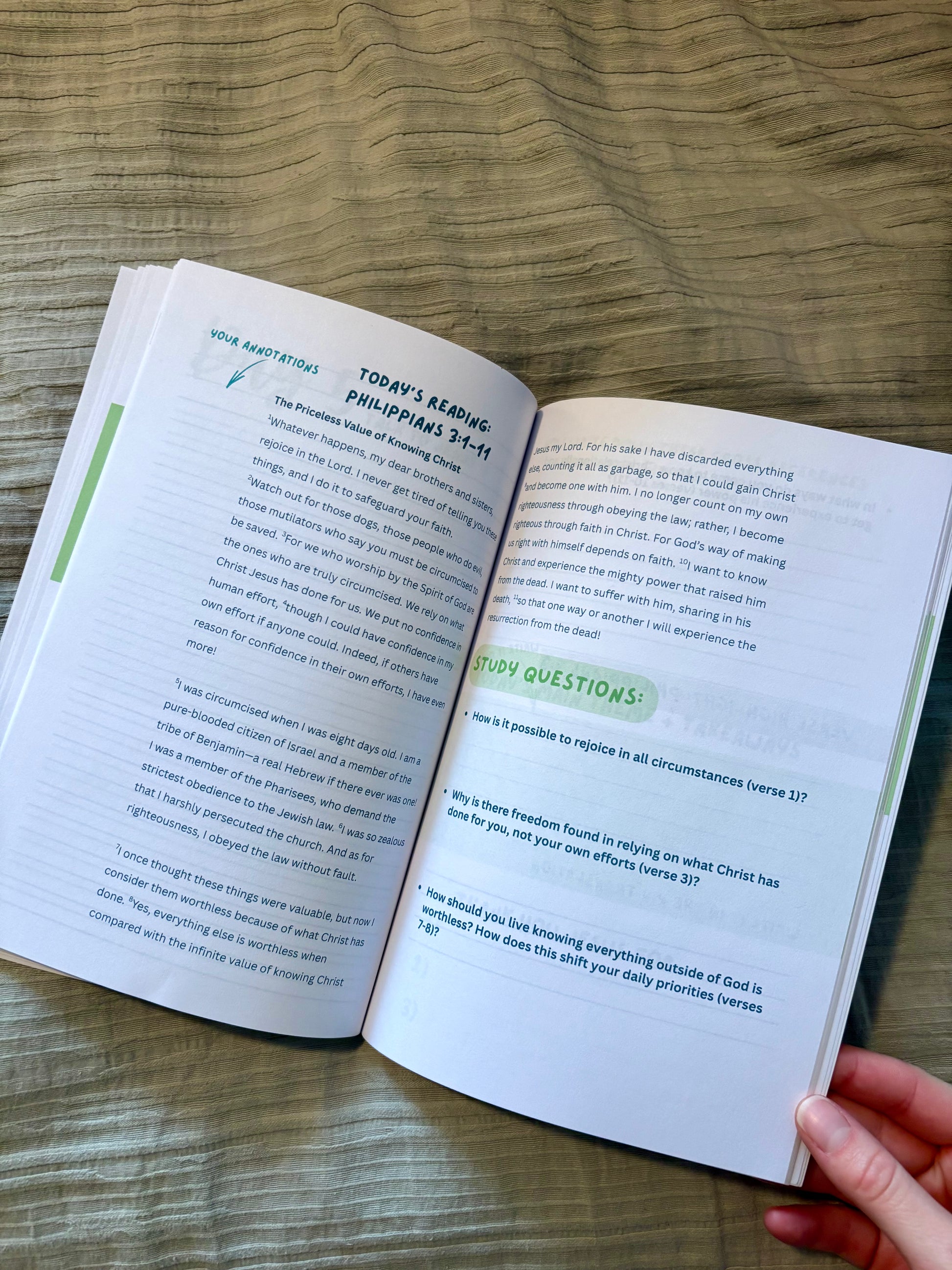 Philippians All-In-One Bible Study Journal- All Your Bible Study Needs in One Book