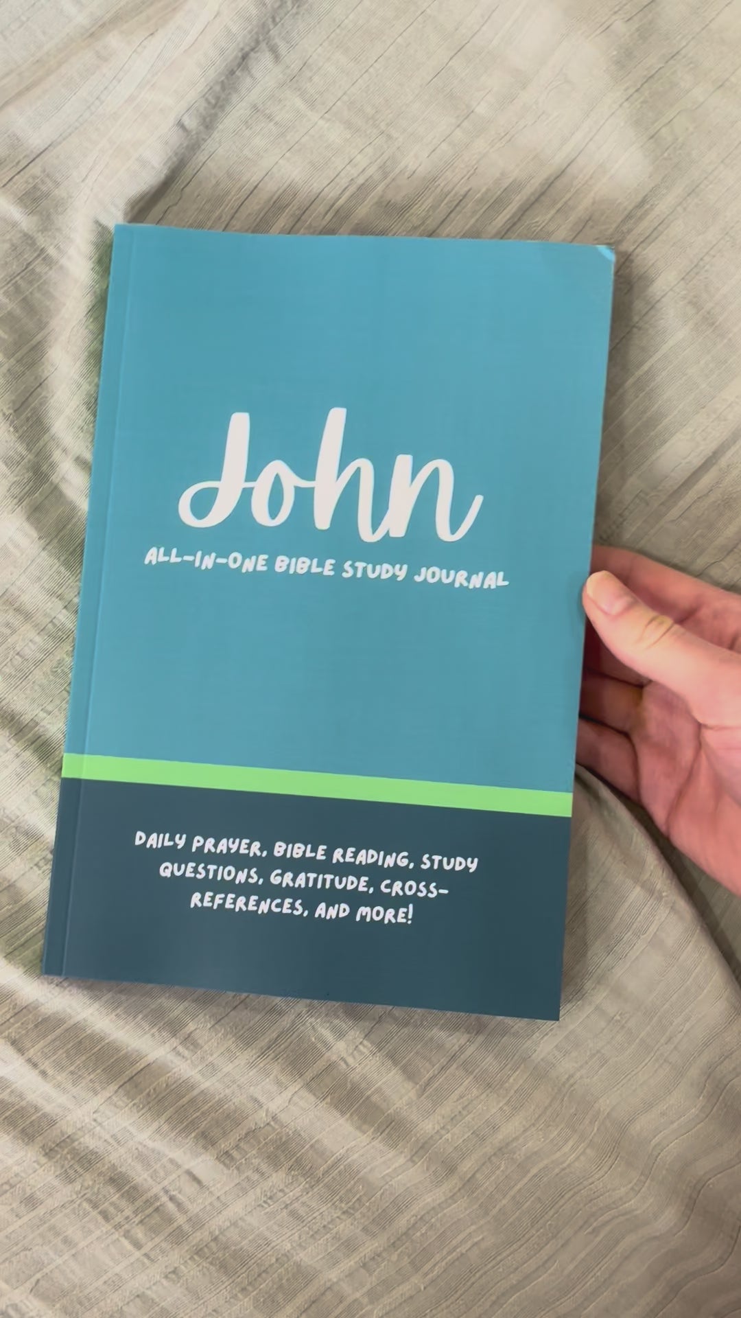 video flipping through book 